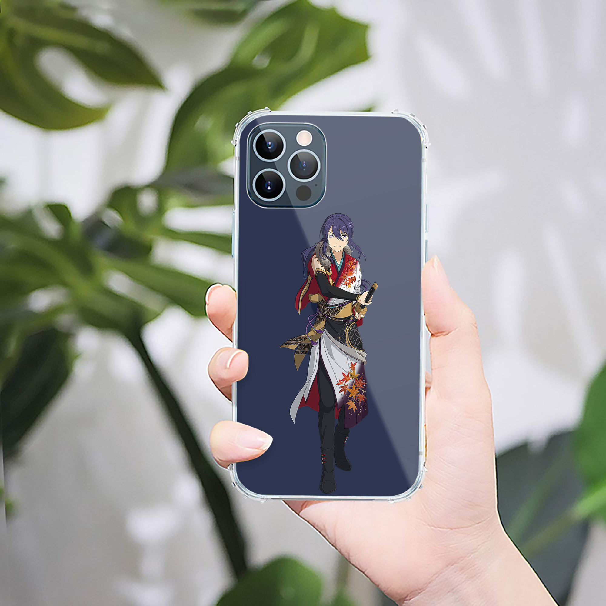 （画像用） あんさんぶるスターズ! Ensemble Stars 【iPhone 12シリーズ対応】透明スマホケース（クリアソフトケース）